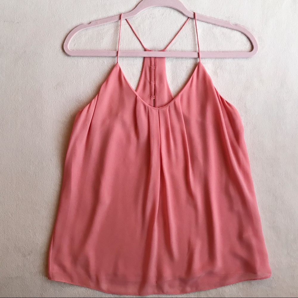 Naked Zebra Pleated Flowy Cami Top